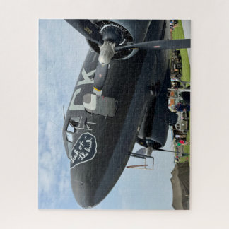 Cool Fun Vintage Aeroplane Photo Pilot Aviation  Jigsaw Puzzle