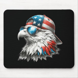 Cool Funny American Bald Eagle Inauguration Day Me Mouse Pad