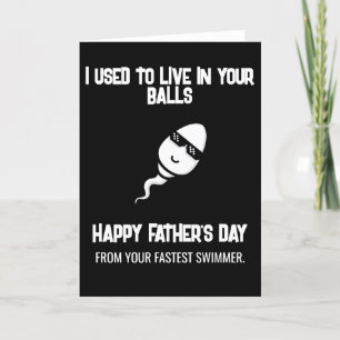 Cool Funny Fathers Day Card