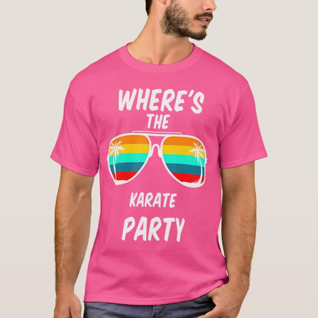 Cool Funny Karate T-Shirt (Front)