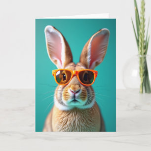 Cool Furry Friend Portrait Card