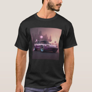 Cool Future Classic Sports Car Drive Race City Lif T-Shirt