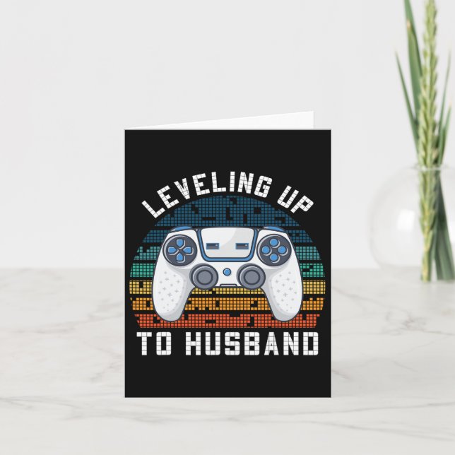 Cool Future Husband Engagement Men Boys Groom To B Card (Front)