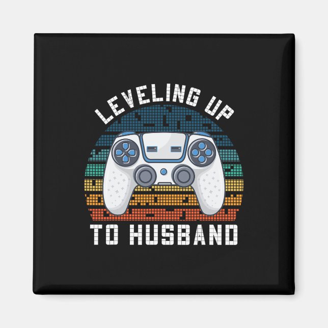 Cool Future Husband Engagement Men Boys Groom To B Magnet (Front)