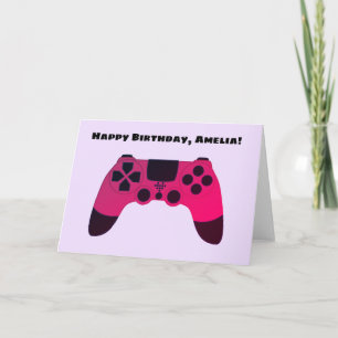 Cool Gamer Design - Gaming Controller Nerdy Card
