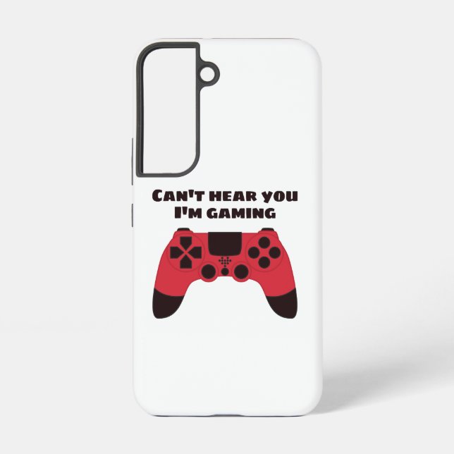 Cool Gamer Design - Gaming Controller Nerdy Samsung Galaxy S22 Case (Back)
