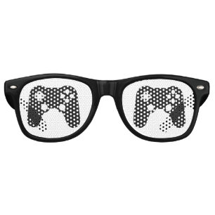 Cool Gamer Party Retro Sunglasses