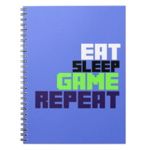 Cool Gamer Spiral Notebook