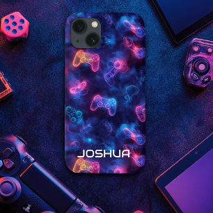Cool Gaming Personalised Controller Pattern iPhone 13 Case