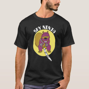 Cool Gaming Spy Beaver Ninja Gamer Boys Girls Kids T-Shirt