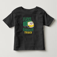 Cool Garbage Truck loving Boy Kids Toddler