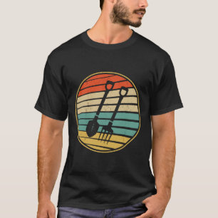 Cool Gardening Tools Retro Vintage 70s 80s Farmer T-Shirt