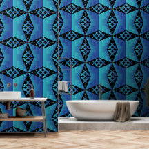 Cool geometric pattern wallpaper with black backgr
