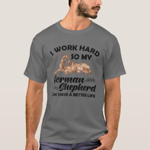 Cool German Shepherd Art Men Women German Shepherd T-Shirt