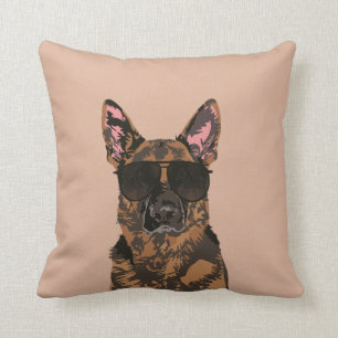 Cool German Shepherd for German Shepherd Lovers Cushion