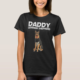 Cool German Shepherd For Men Dad GSD Dog  K9 Owner T-Shirt
