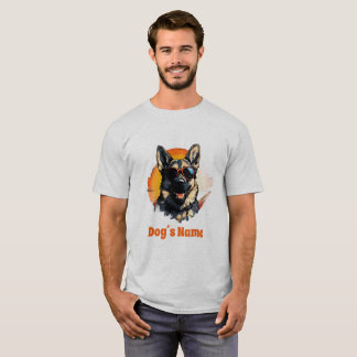 Cool German Shepherd With Sunglasses T-Shirt