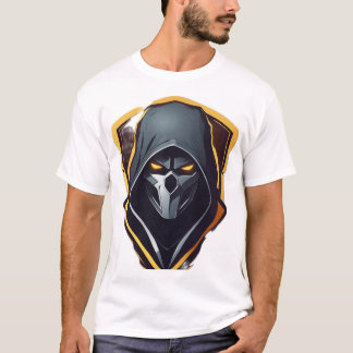 Cool Ghost Graphic T-Shirt - Spooky and Stylish