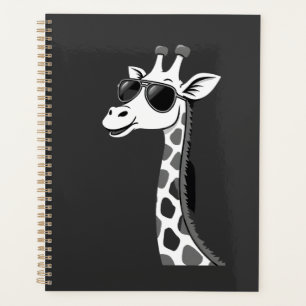Cool Giraffe Art For Men Women Kids Animal Lover A Planner