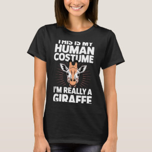 Cool Giraffe Art For Men Women Kids Toddler Giraff T-Shirt