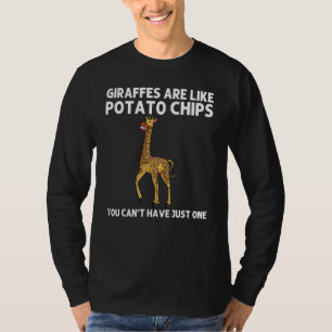 Cool Giraffe For Men Women Animal Wildlife Zoo Sa T-Shirt