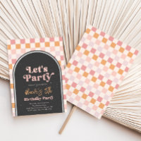 Cool Girl Birthday Party Invitation | Skater Girl