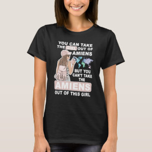 Cool Girl from Amiens City Proud Amiens Girl T-Shirt