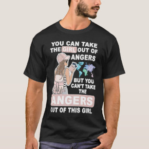 Cool Girl from Angers City Proud Angers Girl T-Shirt