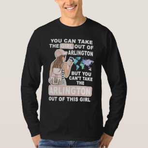 Cool Girl From Arlington City Proud Arlington Gir T-Shirt
