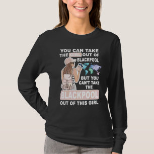 Cool Girl from Blackpool City Proud Blackpool Girl T-Shirt