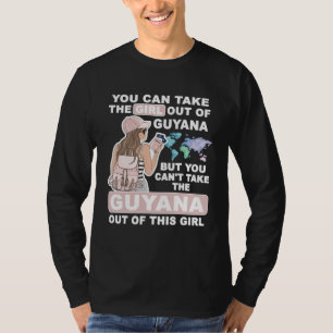 Cool Girl from Guyana  Proud Guyana Girl T-Shirt