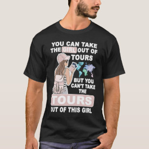 Cool Girl from Tours City  Proud Tours Girl T-Shirt