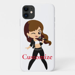 Cool Girl Sings Karaoke Thunder_Cove Case-Mate iPhone Case