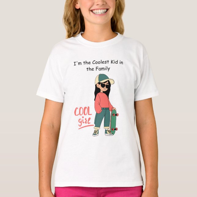 Cool girl T-Shirt (Front)