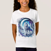 Cool girls wolf lovers