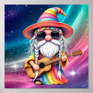 Cool Gnome  Poster