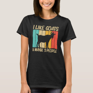Cool Goat For Men Women Goat Farmer Farming   T-Shirt