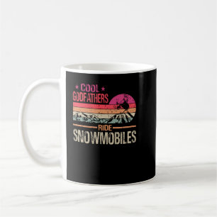 Cool Godfathers Ride Snowmobiles - Snowmobile Dad Coffee Mug