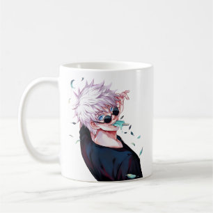 Cool Gojo Satoru with Glasses Mug" Coffee Mug