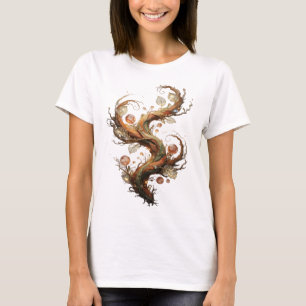 Cool Gold ABSTRACT ART Art Print T-Shirt