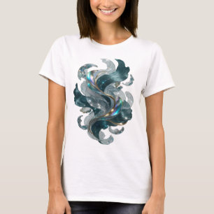 Cool Gold ABSTRACT ART Art Print T-Shirt