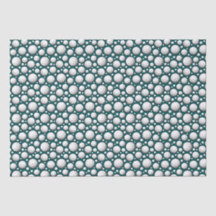Cool golf ball tiled sports tissue paper