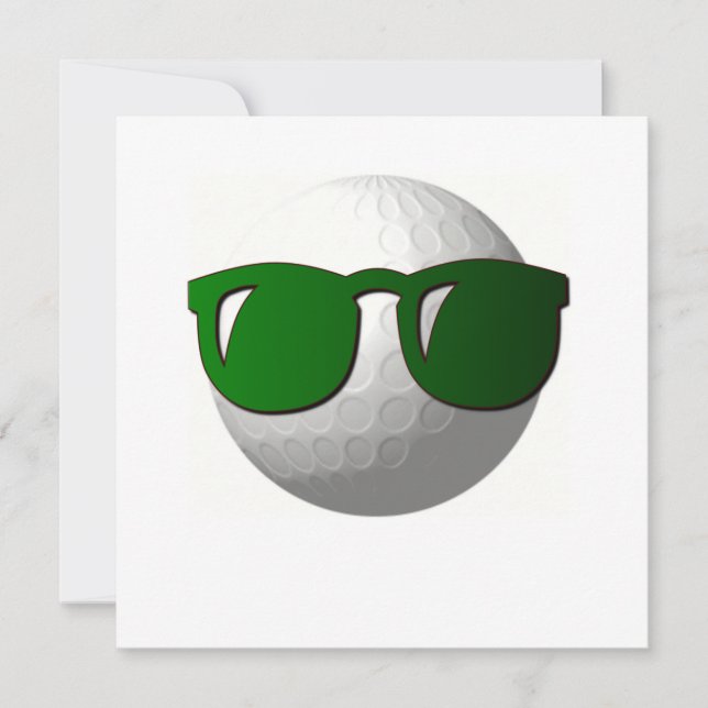 Cool Golf Invitation (Front)
