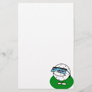 Cool Golfer Stationery