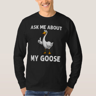 Cool Goose For Men Women Canadian Geese Bird Hunte T-Shirt