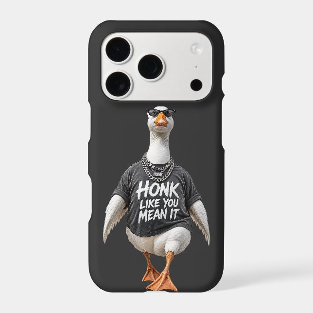 Cool Goose Wearing Sunglasses (Back)