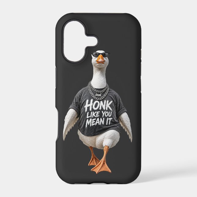 Cool Goose Wearing Sunglasses (Back)