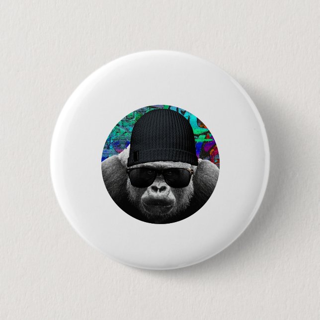 Cool Gorilla Button (Front)