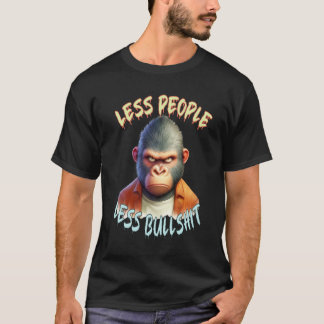 cool gorilla,crazy animals T-Shirt