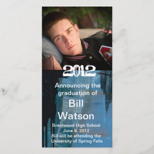 Cool Graduation Announcement